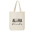 thumbnail image 1 of Aloha Bride Cotton Canvas Tote Bag, 1 of 1