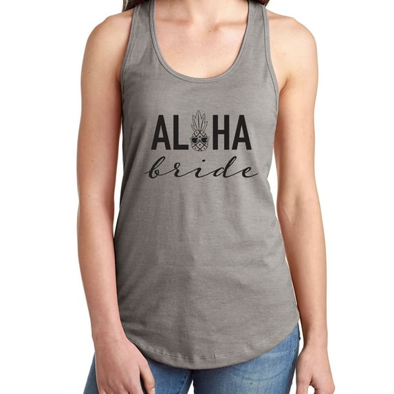 Aloha Bride Racerback Tank