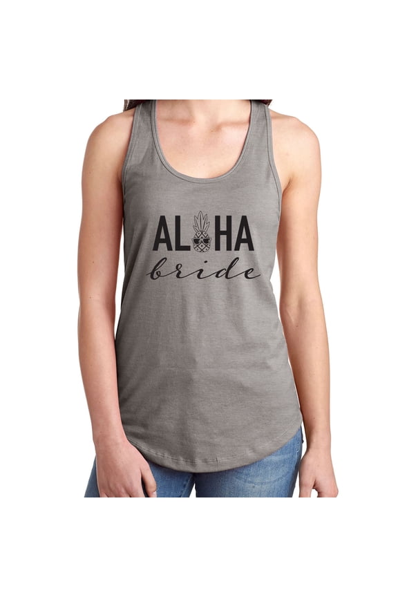 Aloha Bride Racerback Tank