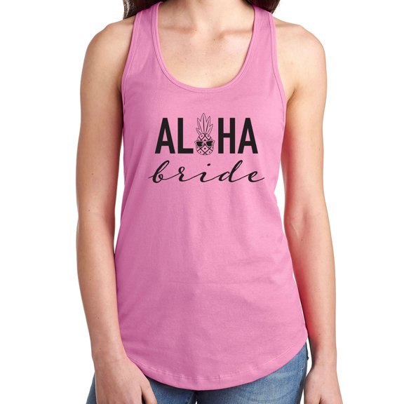 Aloha Bride Racerback Tank