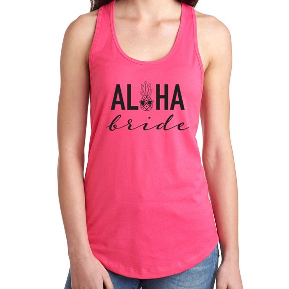 Aloha Bride Racerback Tank