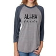 thumbnail image 1 of Aloha Bride Unisex 3/4 Sleeve Baseball Raglan Tee, 1 of 1