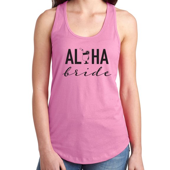 Aloha Bride (cocktail) Racerback Tank