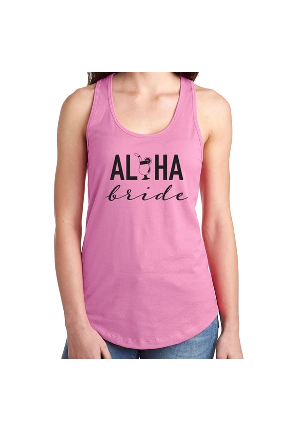 Aloha Bride (cocktail) Racerback Tank