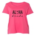 thumbnail image 1 of Aloha Bride (cocktail) Womens Plus Size Scoopneck T, 1 of 1