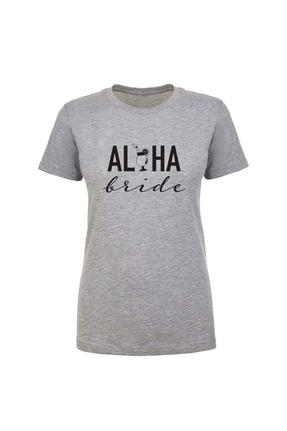 Aloha Bride (cocktail) Womens crewneck tee
