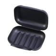 thumbnail image 1 of Aloha Creative Portable Soap Dish Box Soap Holder Container Traveling Sealed Soap Case Size L (Black), 1 of 7
