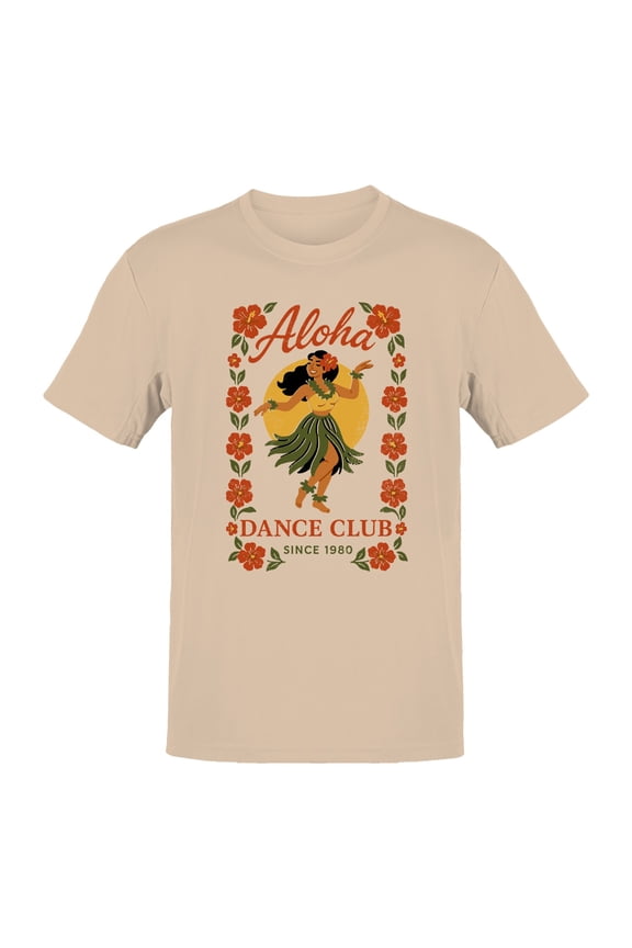 Aloha Dance Club Tropical Vibes Men's T-shirt