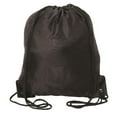 thumbnail image 1 of Aloha Drawstring Backpack - Black, 1 of 1