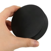 Aloha Durable Black Hockey Pucks For Kids And Adults Ideal For Ice Hockey Training And Practice High Wear Resistant Pucks For Indoor And Outdoor Use