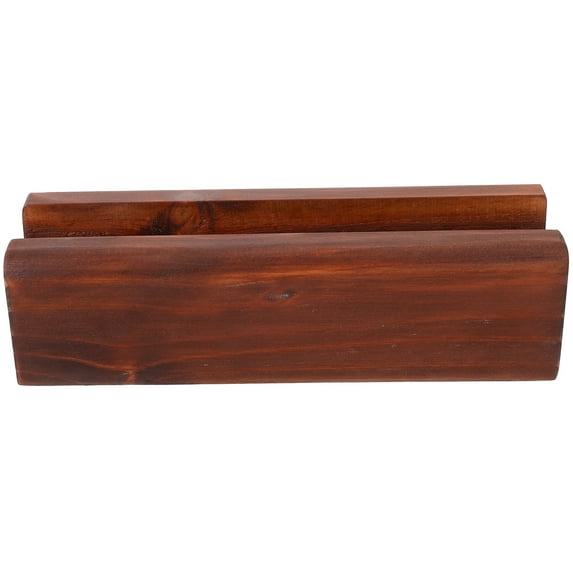 Raindrops Stand For Full Length Mirror Wood Minimalist Brown 1Pack