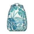 thumbnail image 1 of Aloha Floral Students Backpack Summer Tropical Leaf Bookbag Hawaiian Jungle Leaves School Backpack for Travel, Hiking, Outdoor Fun, 1 of 2
