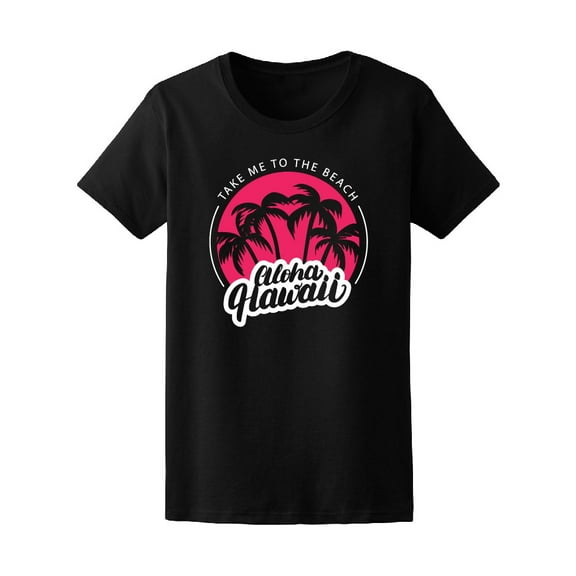 Aloha Hawai Palm Trees T-Shirt Men -Image by Shutterstock, Male Large
