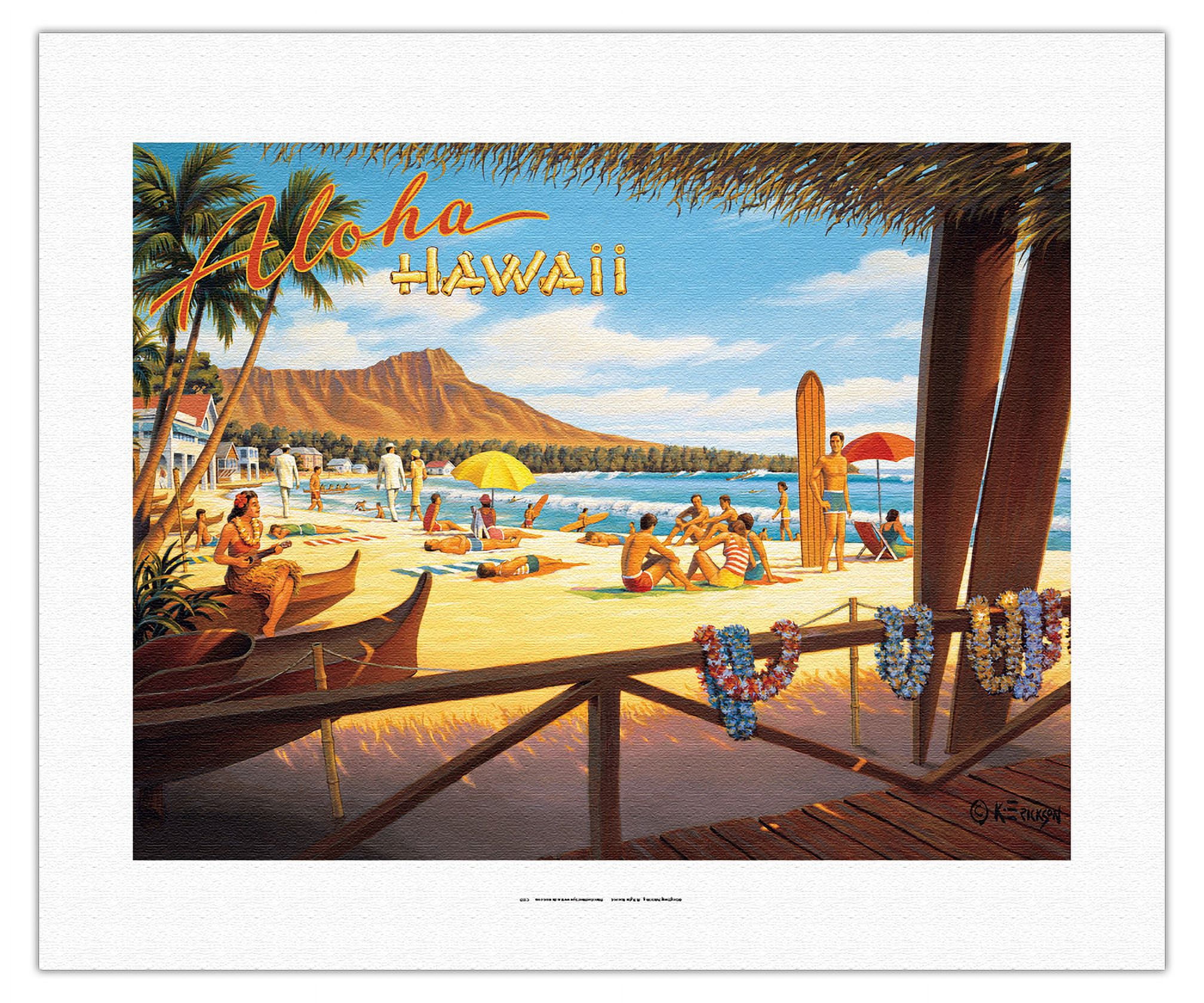 Aloha Hawaii - Diamond Head Crater - Royal Hawaiian Hotel