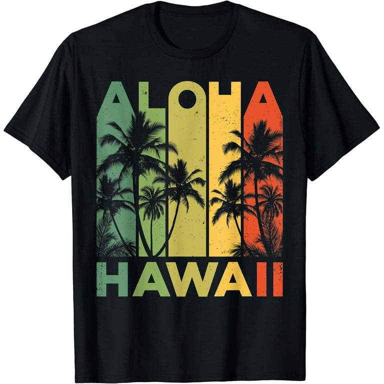 Aloha Hawaii Hawaiian Island T Shirt Vintage 1980s Throwback Aloha Hawaii Hawaiian Island T Shirt Vintage 1980s Throwback