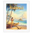 thumbnail image 2 of Hawaii Vintage Travel Poster – 16x24 – Classic 1960s Style – Matte Paper Print 2 of 2