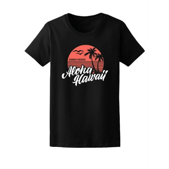 Aloha Hawaii Summer Paradise T-Shirt Men -Image by Shutterstock, Male x-Large