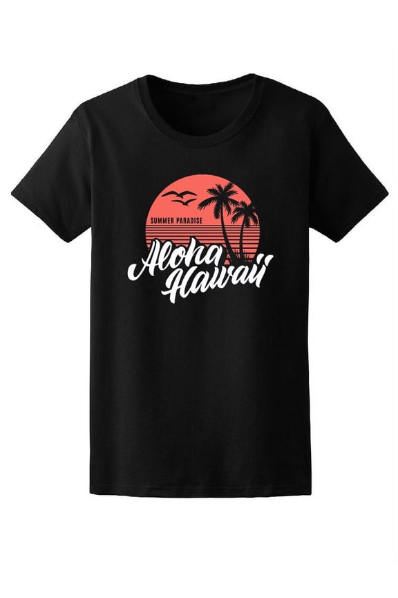 Aloha Hawaii Summer Paradise T-Shirt Men -Image by Shutterstock, Male x-Large