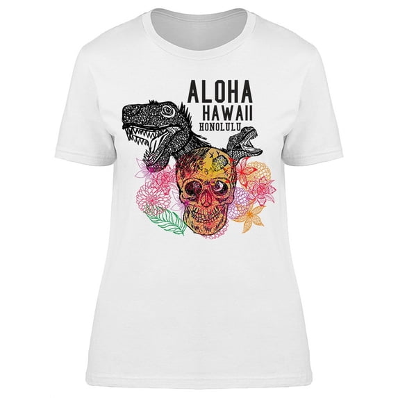 Aloha Hawaii T Rex Tee Women's -Image by Shutterstock