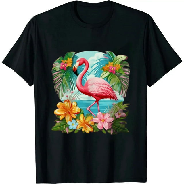 Aloha Hawaii TShirt Hawaiian Flamingo Kids Teen Girl Toddler T-Shirt ...