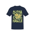 thumbnail image 1 of Aloha Hawaii Turtle Design Men's T-shirt, 1 of 3