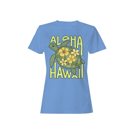 Aloha Hawaii Turtle Design Women's T-shirt