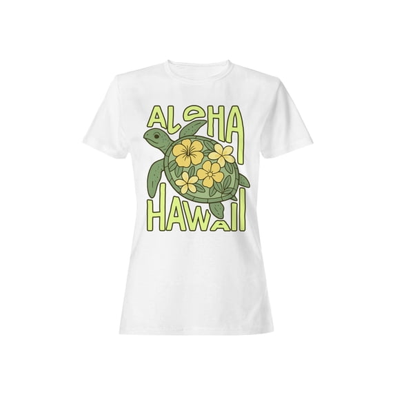 Aloha Hawaii Turtle Design Women's T-shirt