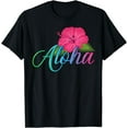 thumbnail image 1 of Aloha Hawaii from the island - Feel the Aloha Flower Spirit! T-Shirt, 1 of 4