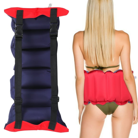Aloha Inflatable Swim Belt Adjustable Adult Swim Floating Belt Buoyancy Waist Belt Float Belt Swimming Training Aid