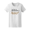 thumbnail image 1 of Aloha Inspirational Summer Sign T-Shirt Women -Image by Shutterstock, Female XX-Large, 1 of 2