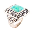 thumbnail image 1 of Aloha Lime Turquoise Ring, 1 of 3