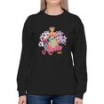 thumbnail image 1 of Aloha Mermaid - Tropical Island Vibes Graphic Women's Sweatshirt, 1 of 4
