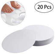 Aloha OUNONA 20PCS 10CM PEVA Anti-slip Discs Tape Non Stickers for Tubs Bath And Shower Safety Tread Transparent
