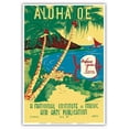 thumbnail image 1 of Aloha ‘Oe (Farewell to Thee) - Composed by Queen Lili’uokalani - Vintage Hawaiian Sheet Music by Ruth Hazlewood c.1939 - Master Art Print (Unframed) 13in x 19in, 1 of 4