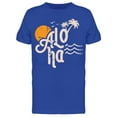 thumbnail image 1 of Aloha, Palms And Sunset T-Shirt Men -Image by Shutterstock, Male XX-Large, 1 of 2