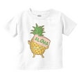 thumbnail image 1 of Aloha Pineapple Adorable Fruit Toddler Boy Girl T Shirt Infant Toddler Brisco Brands 18M, 1 of 6