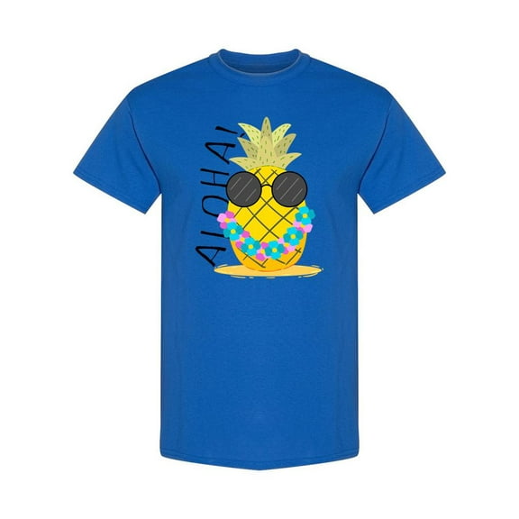 Aloha! Pineapple T-Shirt Women -SPIdeals Designs, Female x-Large