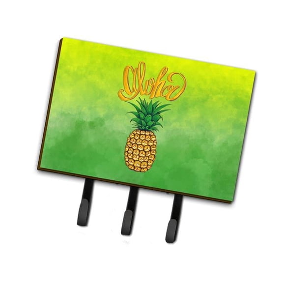 Aloha Pineapple Welcome Leash or Key Holder