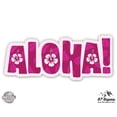 thumbnail image 1 of Aloha Pink - 3" Vinyl Sticker - For Car Laptop I-Pad Phone Helmet Hard Hat - Waterproof Decal, 1 of 1