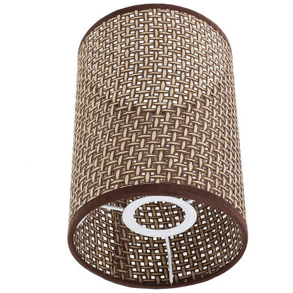 Aloha Rattan Lamp Shade For Table Lamp E14/E27 Base Replacement Lamp Shade Cover