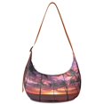 thumbnail image 1 of Aloha Shoulder Tote for Women, Stylish Water-Resistant Crossbody Bag Featuring Tropical Floral and Vibrant Hawaiian Hibiscus, Large Capacity and Comfortable Adjustable Strap, 1 of 5