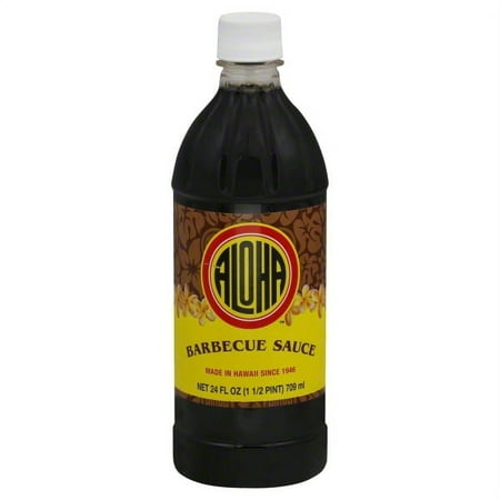 Aloha Shoyu Aloha Barbecue Sauce, 24 oz Bottle