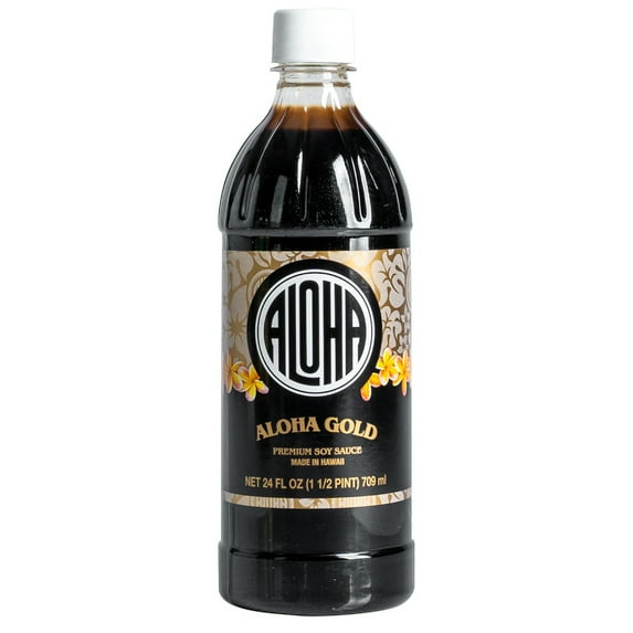 Aloha Shoyu Gold Premium Soy Sauce, 24 oz