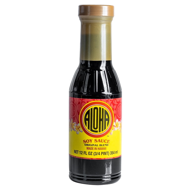 Aloha Shoyu Original Blend Soy Sauce, 12 oz (Shelf-Stable