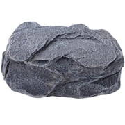 Aloha Simulation Stone Key Holder Spare Key Hiding Box Stone Shape Key Holder Outdoor Garden Decor