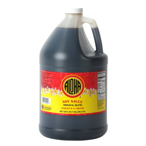 Aloha Soy Sauce, Original Blend, 1 Gallon (pack of 2)