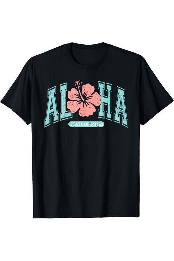 Aloha State Of Mind Summer Vacation Hawaii Beach Family T-Shirt