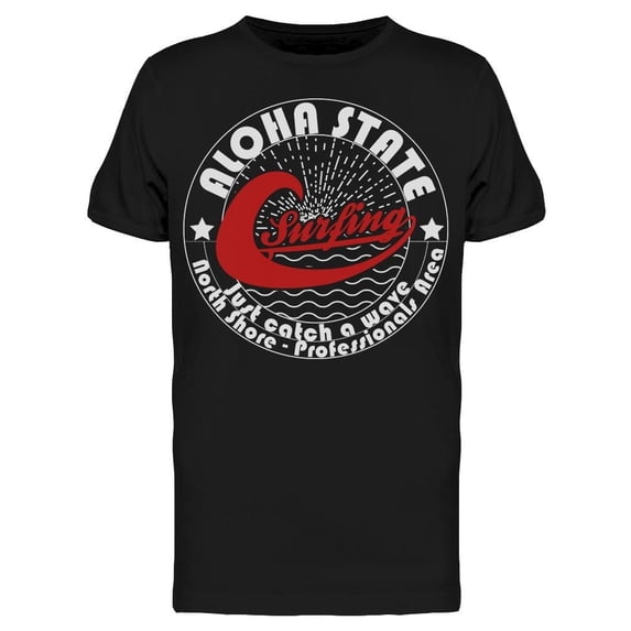 Aloha State, Surfing Tee Men's -Image by Shutterstock
