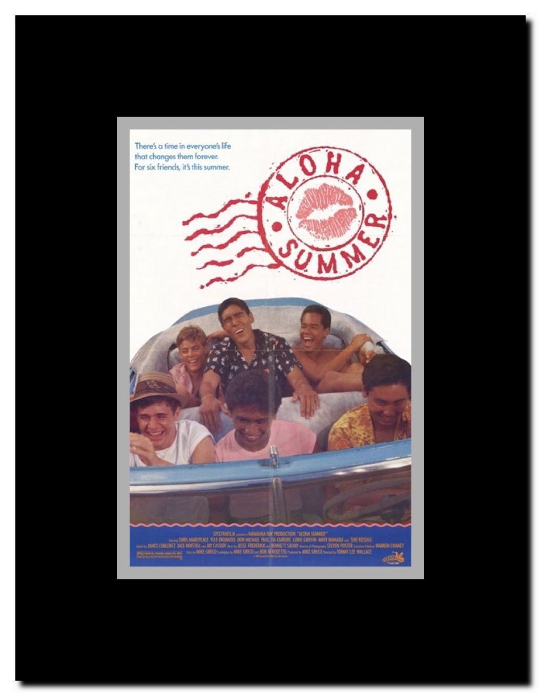 Aloha Summer Framed Movie Poster