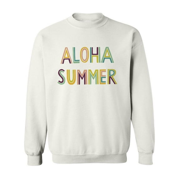 Aloha Summer! Sweatshirt Men -Image by Shutterstock, Male Large